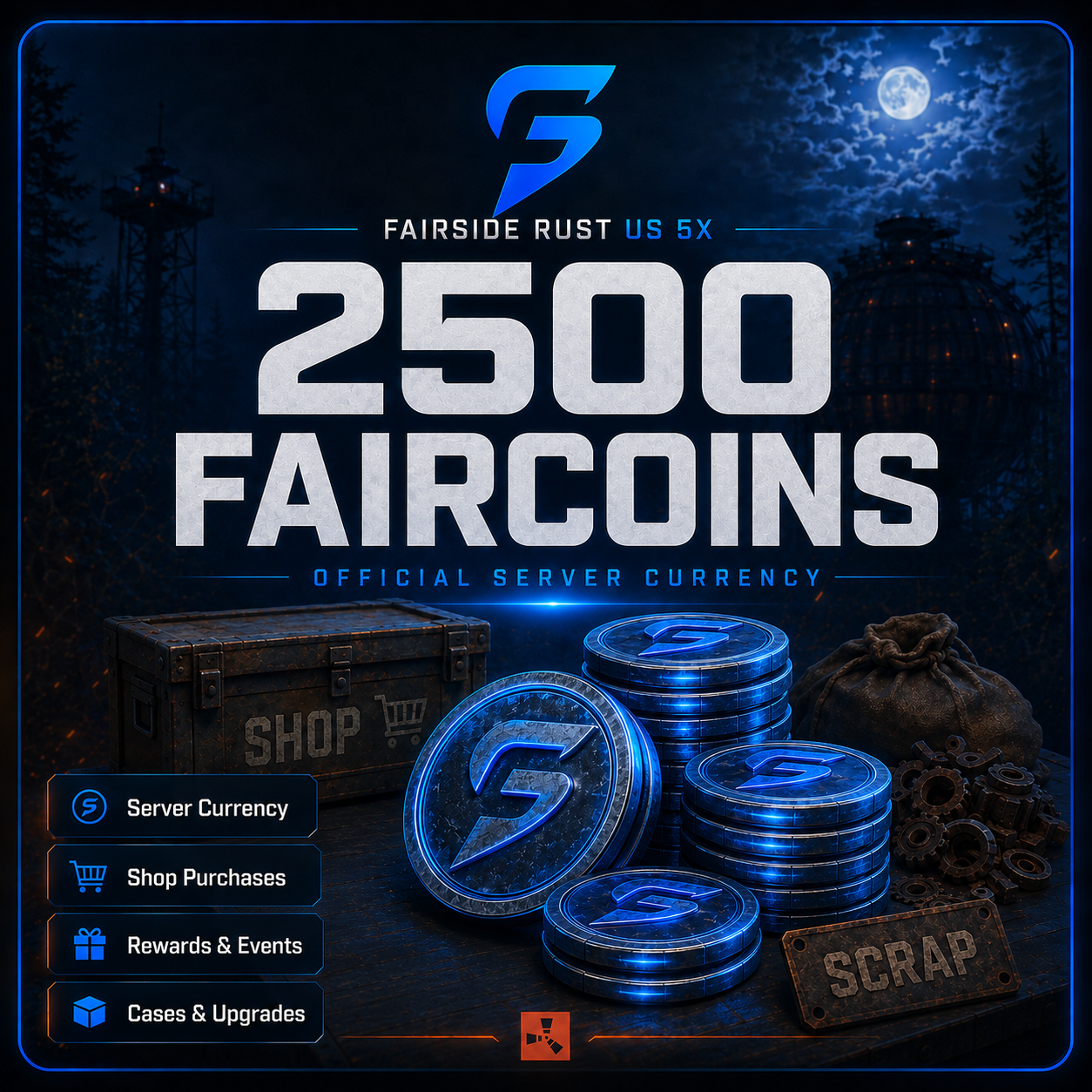 2500 Fairside Coins