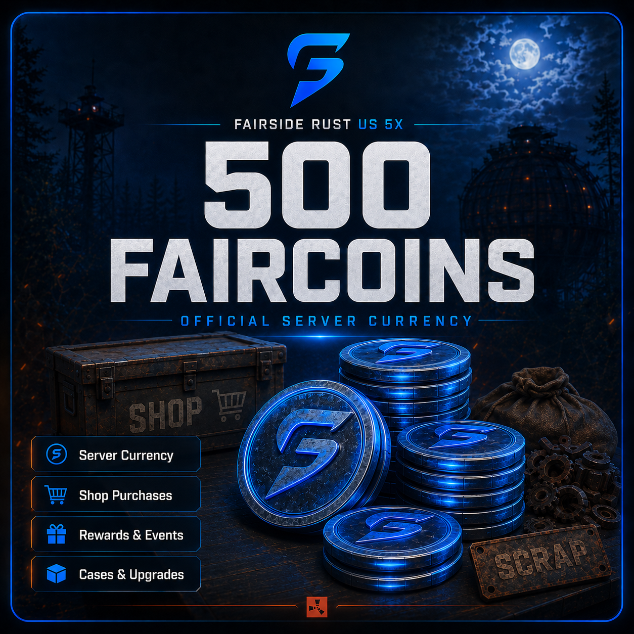 500 Fairside Coins